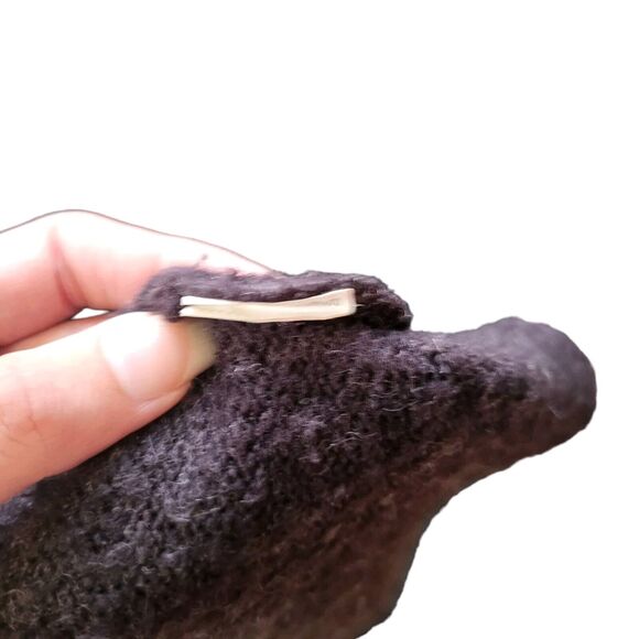 Forever 21 black/gray long sleeve turtleneck, size medium* - Picture 4 of 4